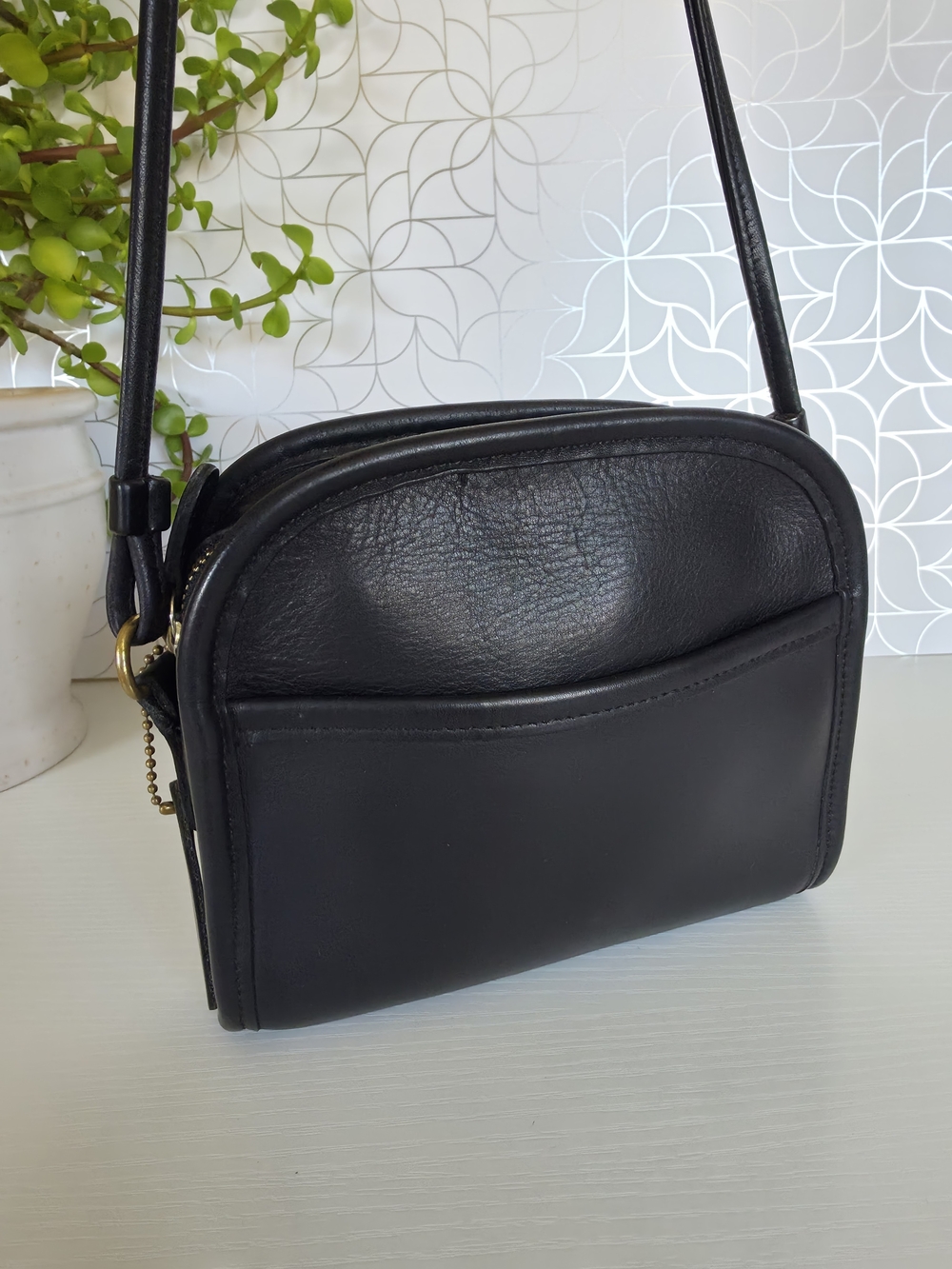 vintage Coach Metropolis Zip Mini Bag with Gold Hardware - Picture 5 of 13